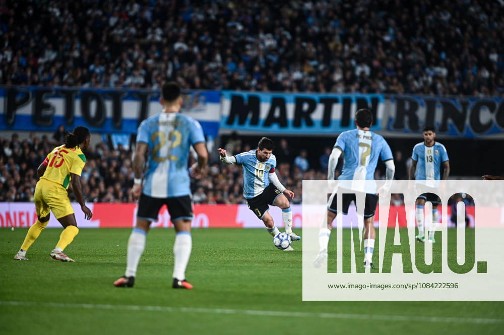 Argentina x Benin BUENOS AIRES, AR - 06.10.2026: ARGENTINA X BENIN - during the International Friendly, Länderspiel, Nationalmannschaft match between Argentina and Benin on Tuesday, October 6, 2026, at the Estadio Monumental in Buenos Aires, Argentina. The match marks Messi& 39;s farewell to the Argentine national team, Nationalteam (Photo: Gabriel Sotelo Fotoarena) x3026137x GabrielxSotelo