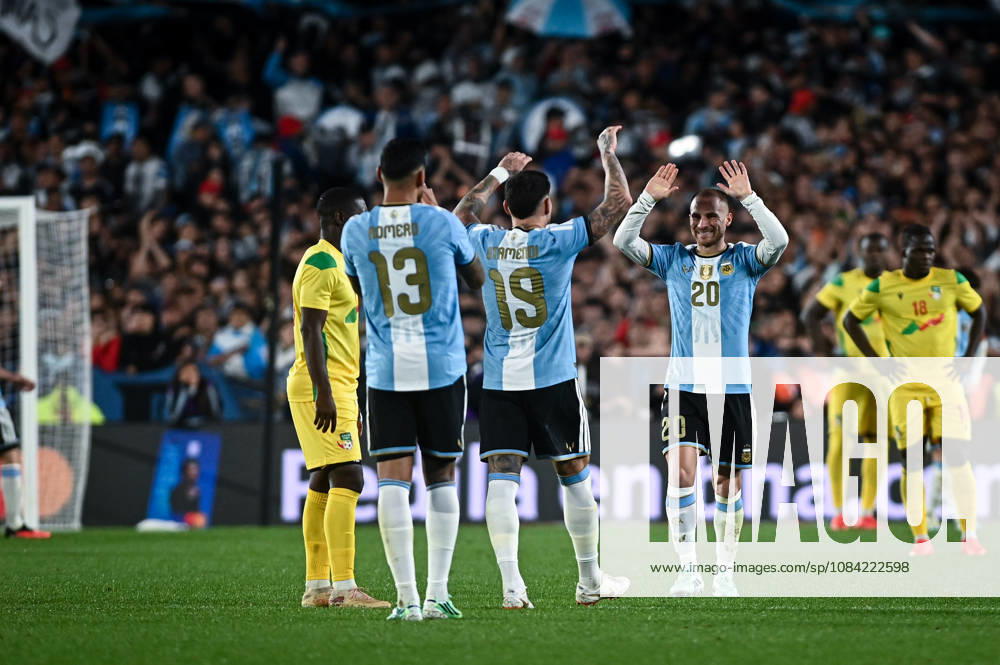 Argentina x Benin BUENOS AIRES, AR - 06.10.2026: ARGENTINA X BENIN - during the International Friendly, Länderspiel, Nationalmannschaft match between Argentina and Benin on Tuesday, October 6, 2026, at the Estadio Monumental in Buenos Aires, Argentina. The match marks Messi& 39;s farewell to the Argentine national team, Nationalteam (Photo: Gabriel Sotelo Fotoarena) x3026139x GabrielxSotelo