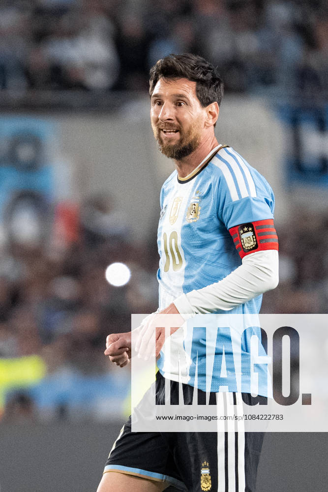 Lionel Messi of Argentina looks on during the International Friendly, Länderspiel, Nationalmannschaft football match between Argentina and Benin at Estadio Monumental Antonio V. Liberti on October 06, 2026 in Buenos Aires, Argentina. (Photo by Richard Callis Sports Press Photo)
