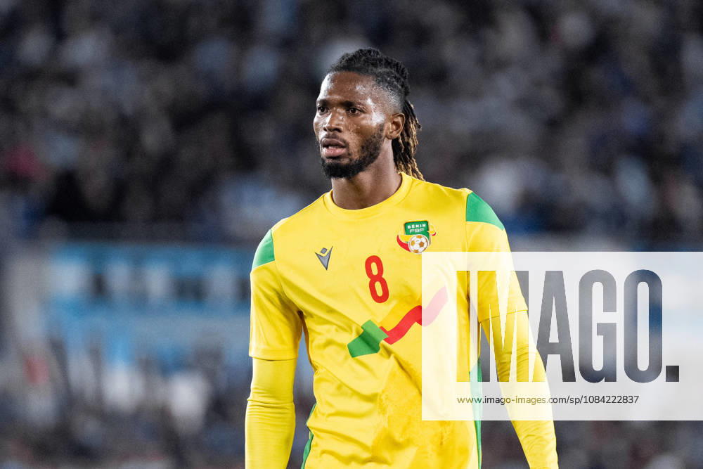 Hassane Imourane of Benin looks on during the International Friendly, Länderspiel, Nationalmannschaft football match between Argentina and Benin at Estadio Monumental Antonio V. Liberti on October 06, 2026 in Buenos Aires, Argentina. (Photo by Richard Callis Sports Press Photo)