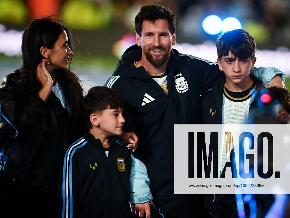 Argentina x Benin BUENOS AIRES, AR - 06.10.2026: ARGENTINA X BENIN - Lionel Messi of Argentina during the International Friendly, Länderspiel, Nationalmannschaft match between Argentina and Benin on Tuesday, October 6, 2026, at the Estadio Monumental in Buenos Aires, Argentina. The match marks Messi& 39;s farewell to the Argentine national team, Nationalteam (Photo: Gabriel Sotelo Fotoarena) x3026204x GabrielxSotelo