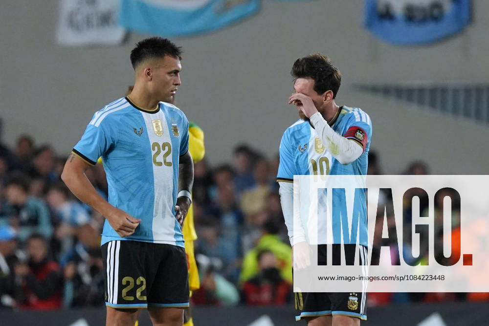 Messi bade farewell to Argentina in the friendly match against Benin BUENOS AIRES, ARGENTINA - OCTOBER 6: Argentine football legend and national team, Nationalteam captain Lionel Messi (10) gestures during his farewell match in front of over 80,000 spectators at the Monumental Stadium, in Buenos Aires, Argentina on October 6, 2026. Argentine football star Lionel Messi played his final international match, Länderspiel, Nationalmannschaft in the friendly game between Argentina and Benin. The 39-year-old walk onto the stadium pitch for the final time in the sky-blue and white jersey, entering his farewell as Argentina s record appearance-maker and leading scorer with 207 caps and 125 goals. Luciano Gonzalez Anadolu Buenos Aires Argentina. Editorial use only. Please get in touch for any other usage.
