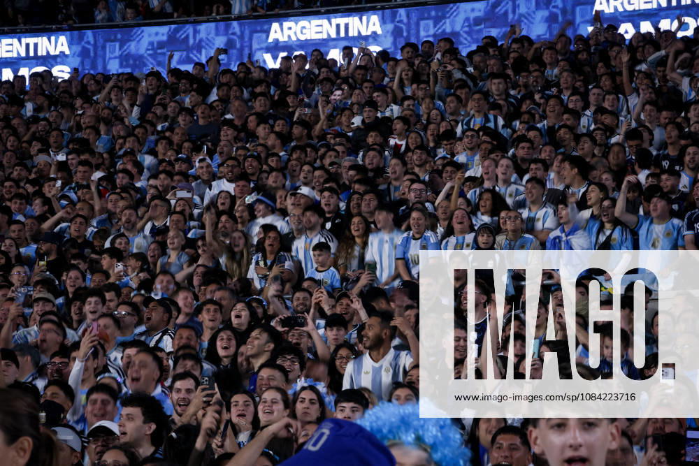 Argentina fans seen during the match between Argentina and Benin at Monumental Stadium, in Buenos Aires, Argentina The Last Match Of Messi - ZUMAt163 20261006_zsp_t163_018