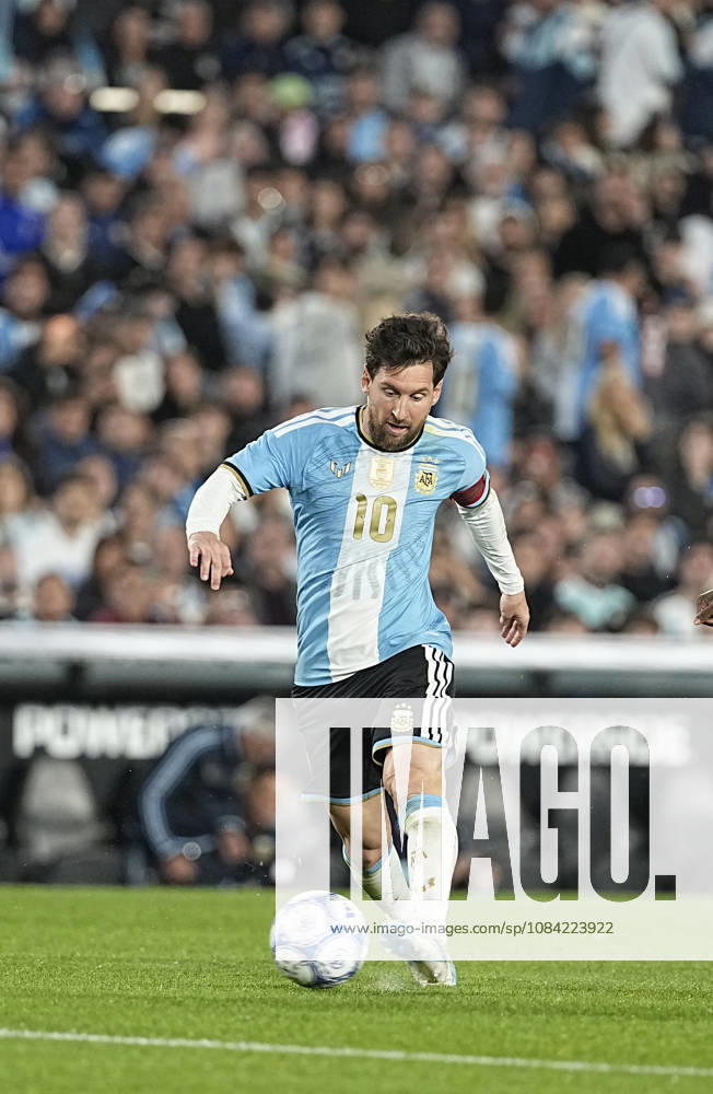 Lionel Messi - Argentina vs Benin - Partido amistoso - 6 de octubre de 2026 - Estadio Monumental - Buenos Aires - Foto: Javier Garcia Martino - Prensa CABJ -