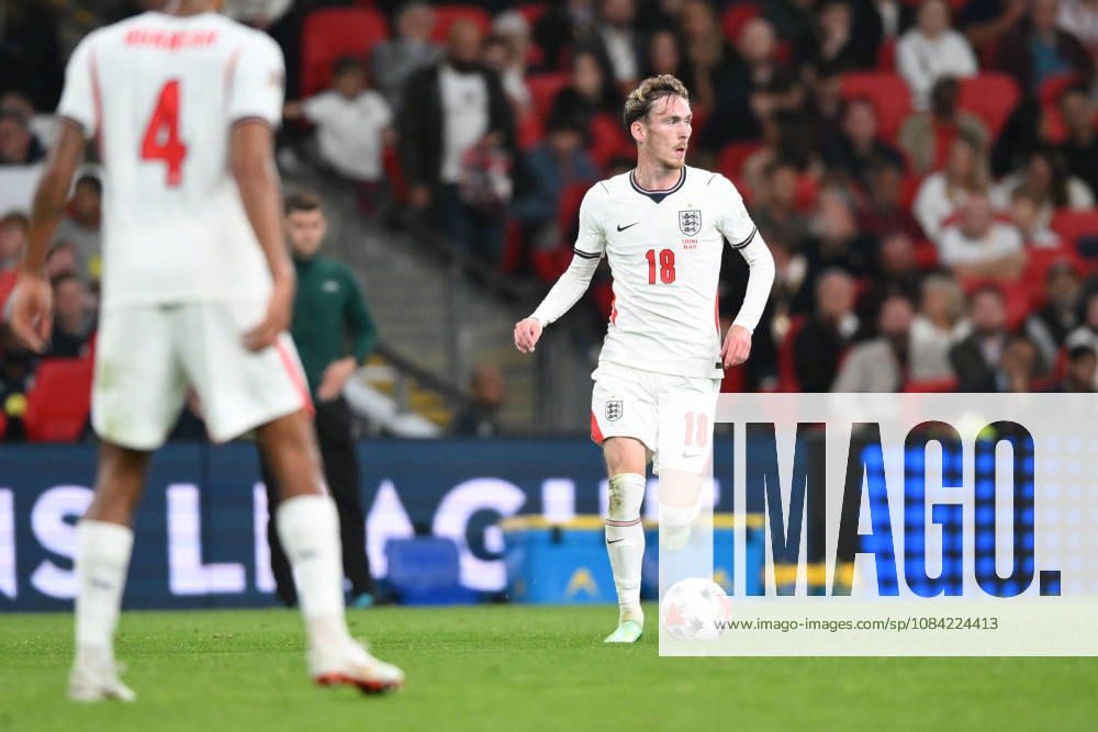 England v Czechia - UEFA Nations League 2026 27 Group A3 MD4 James Garner of England advances forward during the UEFA Nations League League A, Group 3 match between England and Czechia at Wembley Stadium in London, on October 6, 2026. London Greater London United Kingdom
