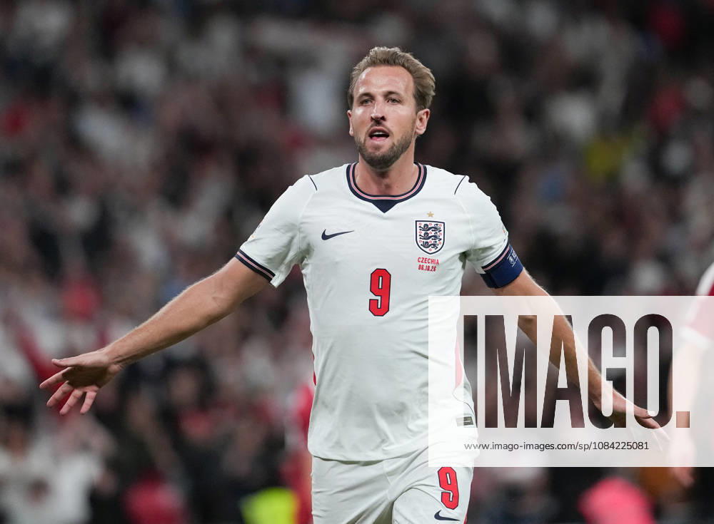 England v Czech Republic Group 3 UEFA Nations League - Season 2026 2027 - Wembley Stadium Harry Kane of England celebrates scoring 2nd goal in 3-0 win during the England v Czech Republic UEFA Group 3 Nations League Match at Wembley Stadium London, Season 26 27, October 6 2026 London United Kingdom