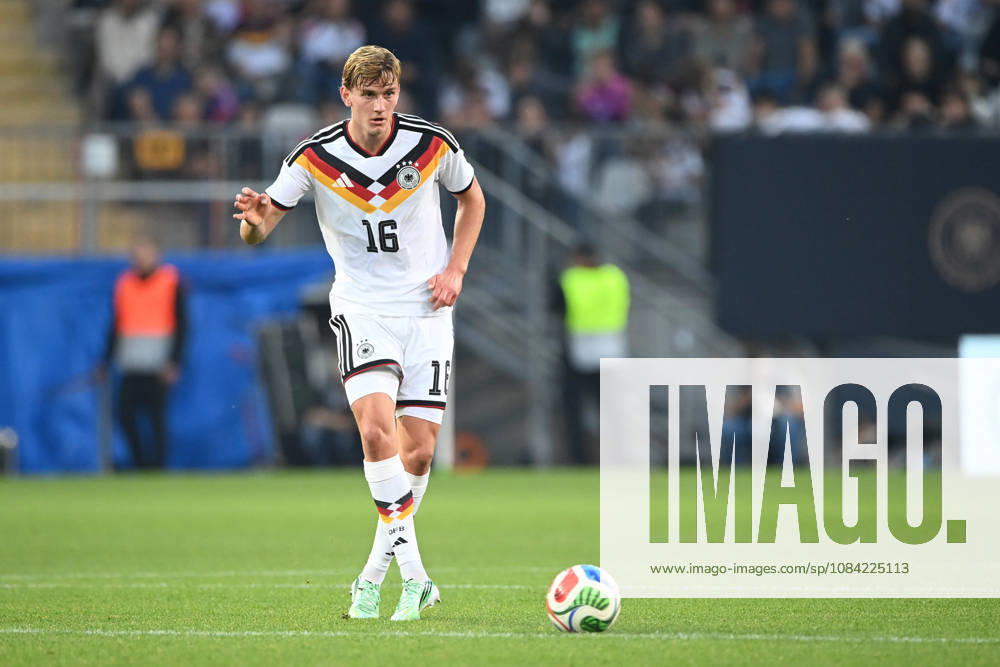 Aljoscha KEMLEIN (GER) Aktion, Einzelaktion Fussball Laenderspiel, U21, U 21 EM-Qualifikation, Deutschland - Georgien 2-0 am 06.10.2026, Schueco-Arena Bielefeld, Â