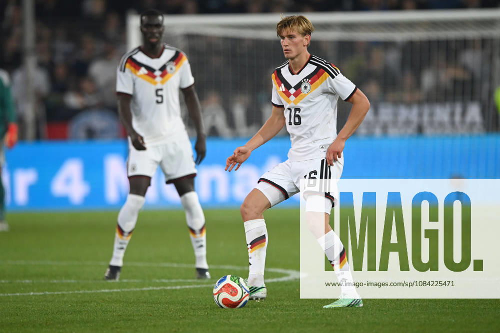 Aljoscha KEMLEIN (GER) Aktion, Einzelaktion Fussball Laenderspiel, U21, U 21 EM-Qualifikation, Deutschland - Georgien 2-0 am 06.10.2026, Schueco-Arena Bielefeld, Â