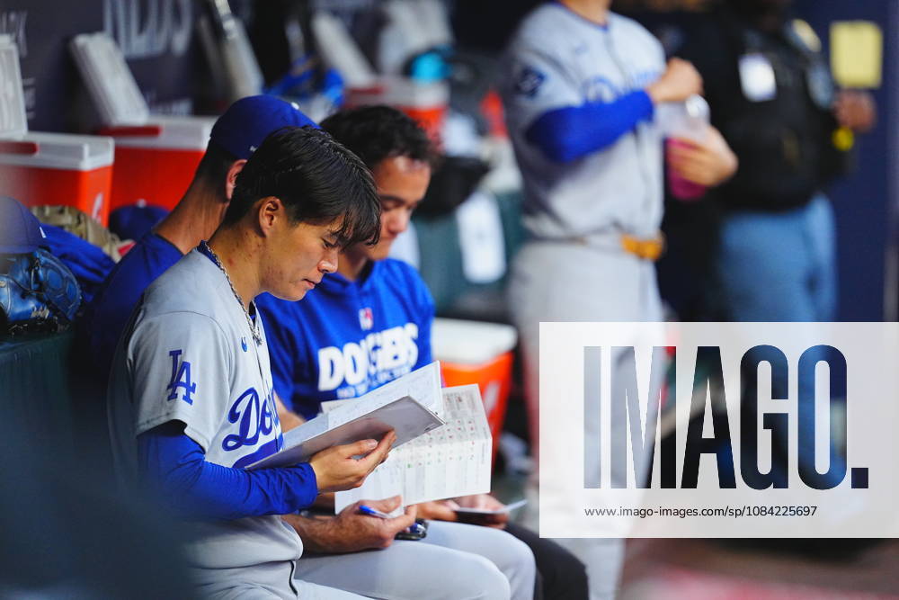 Yoshinobu Yamamoto,(Dodgers) Starting pitcher Yoshinobu Yamamoto Oct.6,2026 - Baseball : MLB, Baseball Herren, USA National League Division Series Atlanta Braves vs. Los Angeles Dodgers Venue: Truist Park (Cumberland, Georgia, USA) aflo_353997415 YujixArakawax