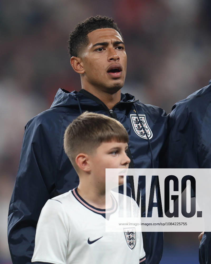 Jude Bellingham of England during the UEFA Nations League 2026 27 group phase match between England and Czechia at Wembley Stadium on October 6, 2026 in London, England.
