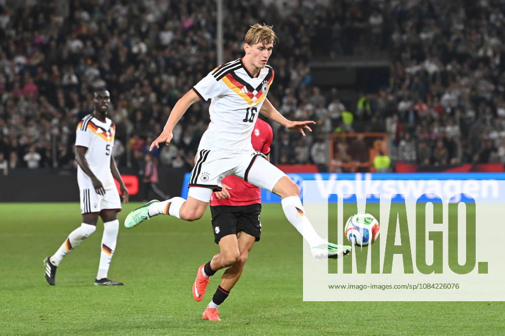 Aljoscha KEMLEIN (GER) Aktion, Einzelaktion Fussball Laenderspiel, U21, U 21 EM-Qualifikation, Deutschland - Georgien 2-0 am 06.10.2026, Schueco-Arena Bielefeld, Â