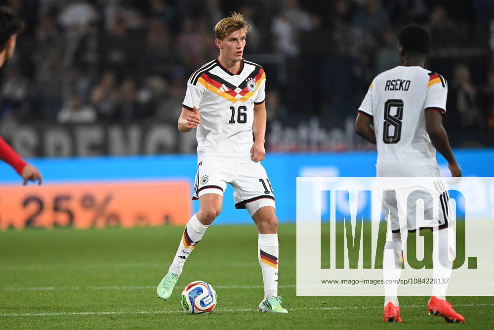 Aljoscha KEMLEIN (GER) Aktion, Einzelaktion Fussball Laenderspiel, U21, U 21 EM-Qualifikation, Deutschland - Georgien 2-0 am 06.10.2026, Schueco-Arena Bielefeld, Â