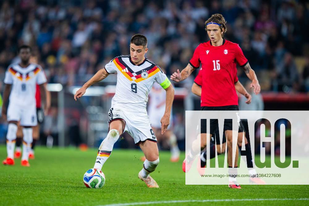 Fußball, 2026 2027, U21, U 21 EM-Qualifikation, Deutschland - Georgien: (L) Nicolo Tresoldi (Deutschland)