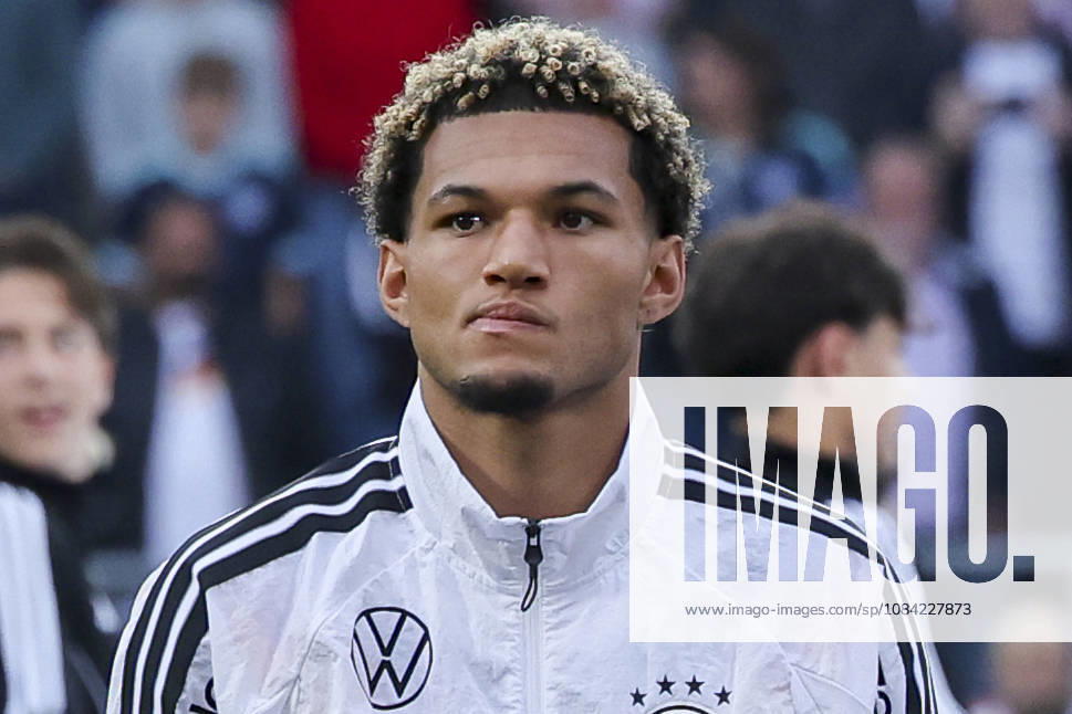 Paris Brunner (Germany) looks dejected during the UEFA Under21 EURO Qualifier, EM, Europameisterschaft between Germany U21, U 21 and Georgia U21 at Almstadion on October 6, 2026 in Bielefeld, Germany. (Photo by Marco Steinbrenner DeFodi Images) -