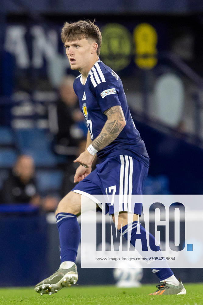 Scotland v Slovenia, UEFA Nations League Ben Gannon-Doak of Scotland national team, Nationalteam during the UEFA Nations League League B Group B1 between Scotland and Slovenia. Barclays Hampden, Hampden Park, Glasgow, Scotland. 6 October 2026. Hampden Park Barclays Hampden Glasgow Scotland Editorial use only ,