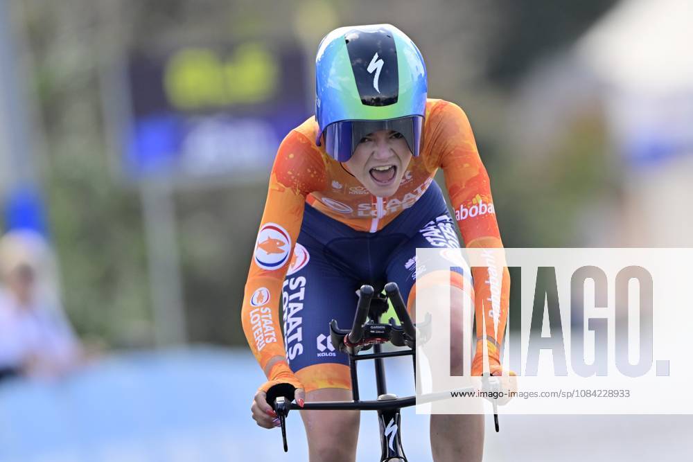 UEC 2026 Road European Championships Ljubljana 07 10 2026 SENCUR, SLOVENIA - OCTOBER 07 : Arens Megan (NED) during the Individual Time Trial Women Under 23 at the 2026 UEC Road European Championships. An UCI Continental Championships time trial cycling race with start and finish in Sencur on October 7, 2026 in Sencur, Slovenia, 07 10 2026 Sencur Slovenia