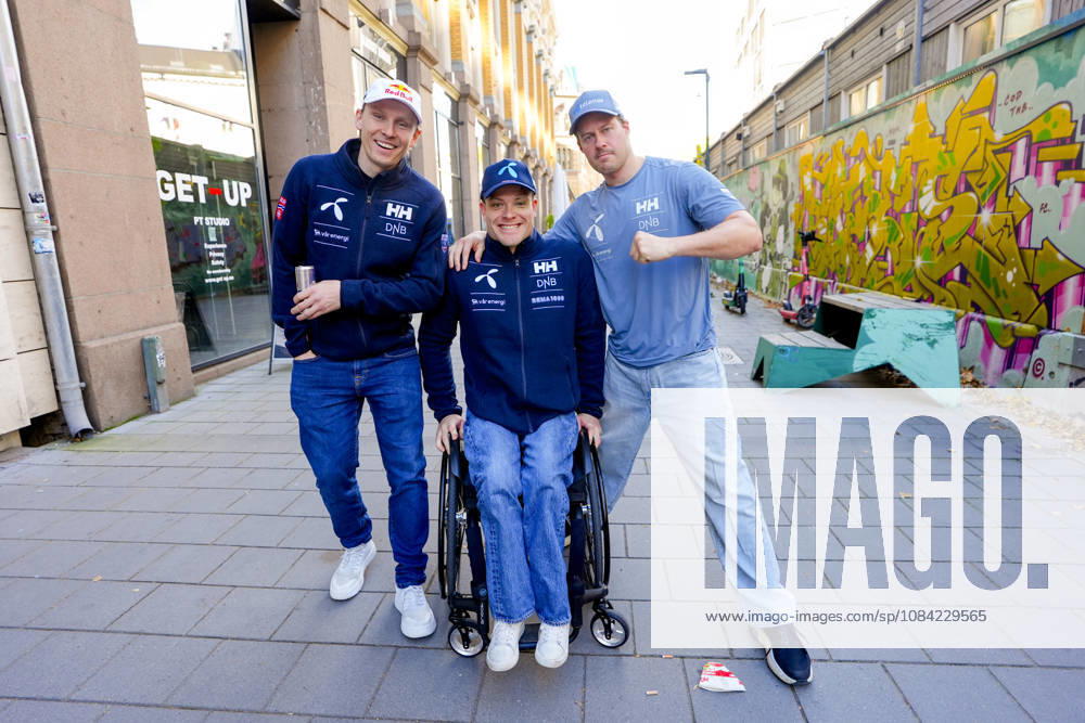Kickoff with the National Alpine Ski Team, Oslo, October 7, 2026: Henrik Kristoffersen, Jesper Saltvik Pedersen, and Adrian Smiseth Sejersted at the season s kickoff with the National Alpine Ski Team. Photo: Lise Aserud, NTB, Oslo, Norway. . RESTRICTED USE FOR BETTING COMPANIES.