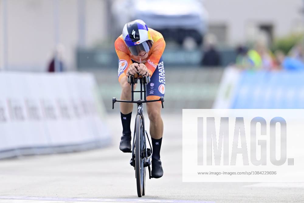 UEC 2026 Road European Championships Ljubljana 07 10 2026 SENCUR, SLOVENIA - OCTOBER 07 : Mouris Michiel (NED) during the Individual Time Trial Men Under 23 at the 2026 UEC Road European Championships. An UCI Continental Championships time trial cycling race with start and finish in Sencur on October 7, 2026 in Sencur, Slovenia, 07 10 2026 Sencur Slovenia