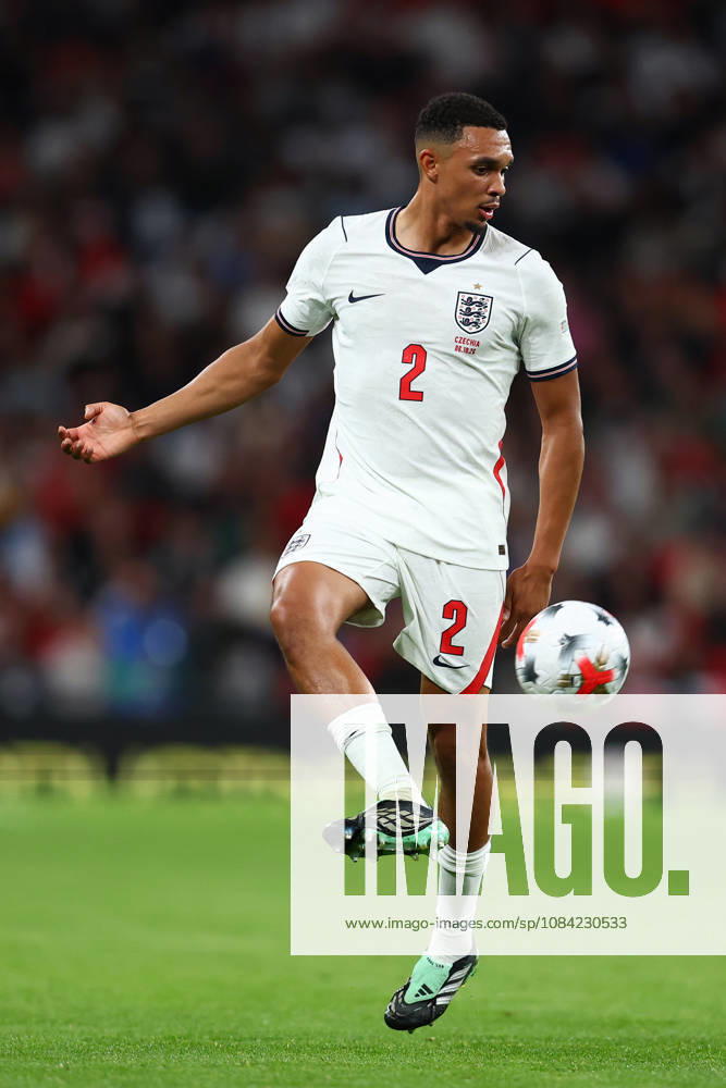 London, England, 6th October 2026. Trent Alexander-Arnold of England during the England vs Czech Republic UEFA Nations League match at Wembley Stadium, London. Picture credit should read: Paul Terry Sportimage . SPI_070_PT_England__Czechia SPI-5055-0070