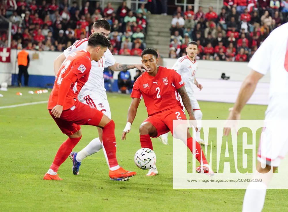 Luzern Schweiz. Thermoplan Arena Fussball Herren Saison 2026-2027 Nations League Schweiz - Nordmazedonien 3-0 .Bild,Sascha Britschgi SUI Einzelbild Aktion