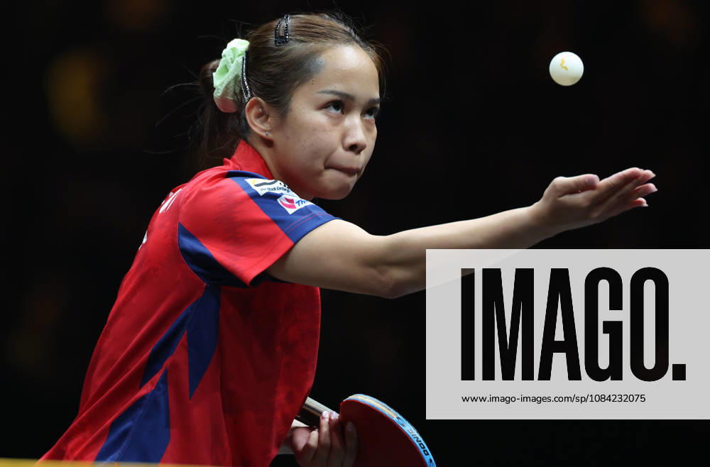 (261007) -- BEIJING, Oct. 7, 2026 -- Paranang Orawan serves during the women s singles round of 32 match between Sun Yingsha of China and Paranang Orawan of Thailand at 2026 World Table tennis, Tischtennis (WTT) China Smash in Beijing, China, Oct. 7, 2026. ) (SP)CHINA-BEIJING-TABLE TENNIS-WTT-CHINA SMASH-WOMEN S SINGLES (CN) ZhangxChenlin