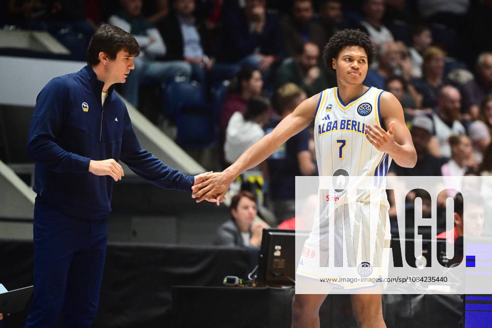 Men s basketball Champions League, group G, 1st round, match Slavia Praha NBK and Alba Berlin in Pardubice, Czech Republic, October 7, 2026. Jack Kayil of Alba Berlin. (CTKxPhoto JosefxVostarek) CTKPhotoP2026100707483 CTKPhotoP2026100707483