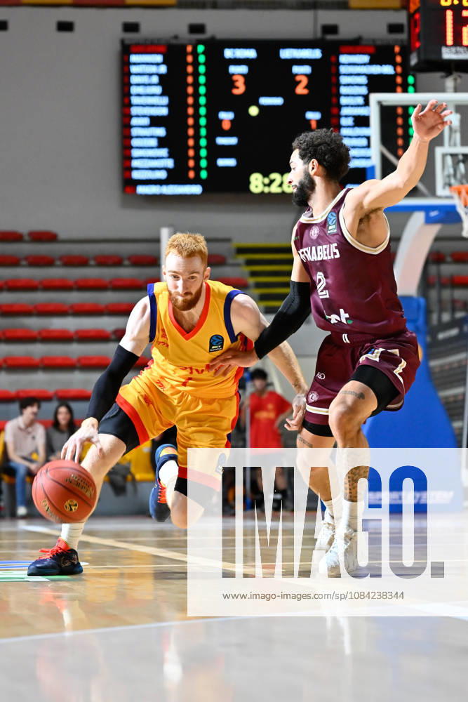 Foto IPP Cavaliere Emiliano Roma 07 10 2026 Pallacanestro Basket EuroCup 2026-2027. BC Basketball Club Roma - BC Lietkabelis. Nella foto: Niccolo Mannion. Italy Photo Press - World Copyright italy ITALY