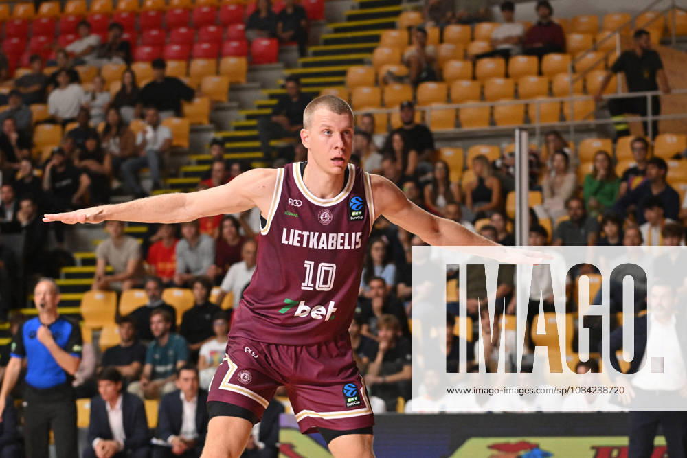 BASKETBALL - EuroCup - Roma Basketball vs. Lietkabelis Panevezys Photo by IPA ABACAPRESS.COM89407419 - Ognjen Jaramaz of Lietkabelis Panevezys during the BKT EuroCup Round 2 game between BC Roma and Lietkabelis at the Palazzetto dello on July 7, 2026, in Rome, Italy. Rome Italy