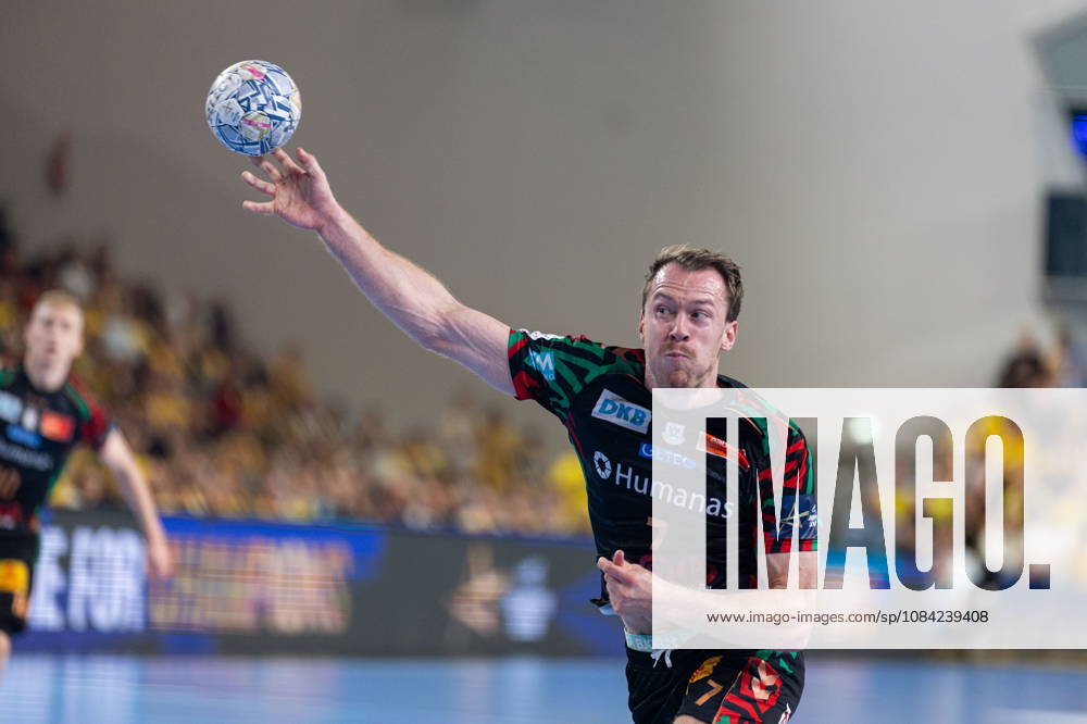 Felix Claar during the EHF Champions League Group F match between Industria Kielce nad SC Magdeburg at Hala Legionow on October 2, 2026 in Kielce, Poland --- Pilka reczna. EHF Liga Mistrzow. Industria Kielce - SC Magdeburg. (Photo by Igor Jakubowski Arena Akcji) NEWSPIX.PL --- newspix.pl