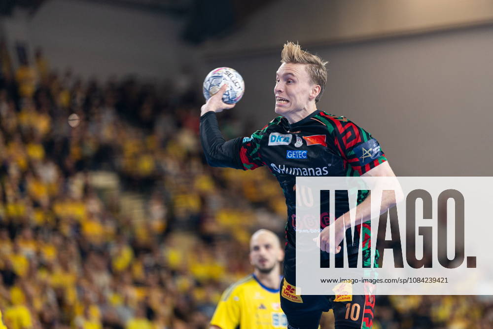 Gisli Thorgeir Kristjansson during the EHF Champions League Group F match between Industria Kielce nad SC Magdeburg at Hala Legionow on October 2, 2026 in Kielce, Poland --- Pilka reczna. EHF Liga Mistrzow. Industria Kielce - SC Magdeburg. (Photo by Igor Jakubowski Arena Akcji) NEWSPIX.PL --- newspix.pl