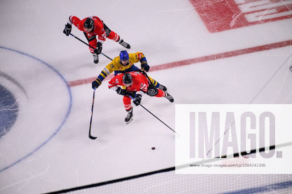 COLOGNE, GERMANY - 7 OCTOBER, 2026: - The Champions Hockey League match Koelner Haie vs. Herning Blue Fox at LANXESS arena.