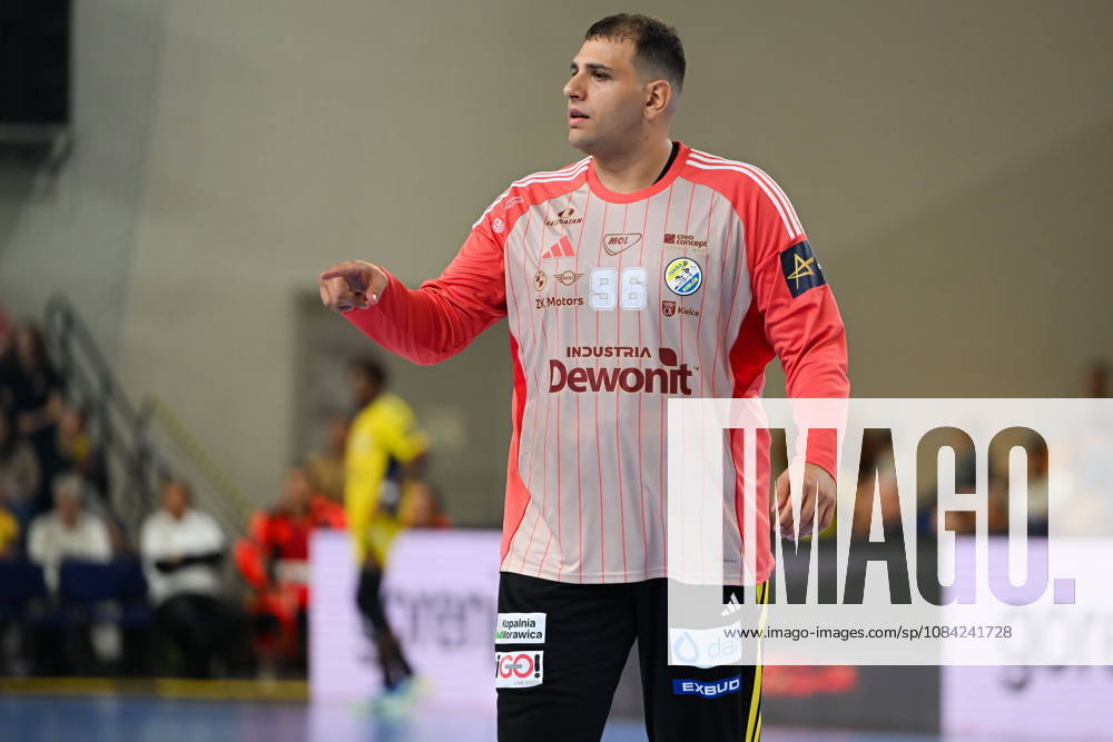KIELCE 07.10.2026 MECZ 3. KOLEJKA RUNDA WSTEPNA LIGA MISTRZOW PILKA RECZNA MEZCZYZN SEZON 2026 2027 MENS HALDBALL PRELIMINARY ROUND EHF CHAMPIONS LEAGUE SEASON 2026 2027 MATCH: INDUSTRIA KIELCE - SC MAGDEBURG DEJAN MILOSAVLJEV FOT. MICHAL TRZPIS 400MM.PL NEWSPIX.PL --- newspix.pl