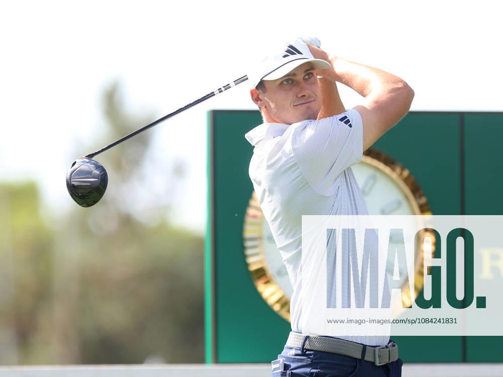 ESP: Mutua Madrid Open de Tenis Ludvig Aberg during his participation in the Spanish Open Pro-Am, held at the Villa de Madrid Country Club on October 7, 2026 in Madrid, Spain Madrid Spain