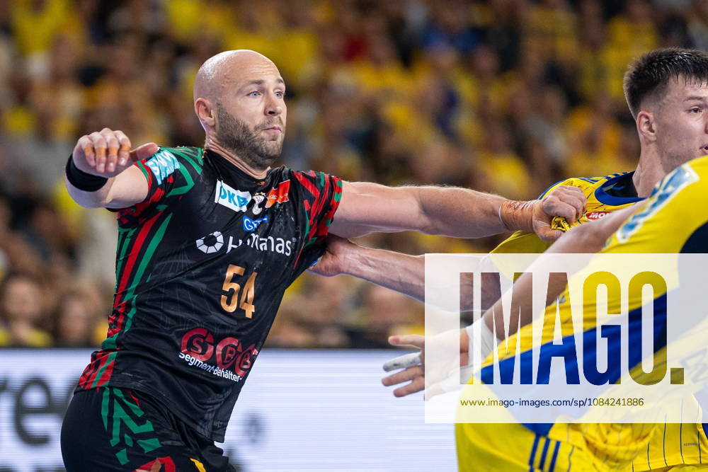 Oscar Bergendahl during the EHF Champions League Group F match between Industria Kielce nad SC Magdeburg at Hala Legionow on October 2, 2026 in Kielce, Poland --- Pilka reczna. EHF Liga Mistrzow. Industria Kielce - SC Magdeburg. (Photo by Igor Jakubowski Arena Akcji) NEWSPIX.PL --- newspix.pl