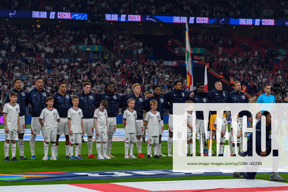 LONDON, ENGLAND OCTOBER 06 - Players of England during the UEFA Nations League game between England and Czechia at Wembley Stadium on October 06, 2026 in London, England. (Photo by Keeran Marquis Sports Press Photo)