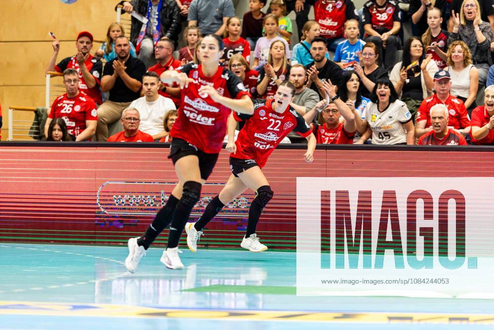 GER, Handball, Frauen, Saison 2026 2027, Alsco 1.Bl, 5.Spieltag, Thüringer HC - HSG Blomberg-Lippe Teresa von Prittwitz (Thueringer HC,22) 99947 Bad Langensalza Salza Halle Sporthalle Mehrz Thüringen Deutschland