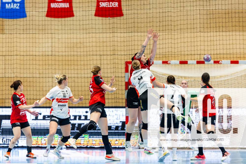 GER, Handball, Frauen, Saison 2026 2027, Alsco 1.Bl, 5.Spieltag, Thüringer HC - HSG Blomberg-Lippe Nieke Kuehne (HSG Blomberg-Lippe) 99947 Bad Langensalza Salza Halle Sporthalle Mehrz Thüringen Deutschland