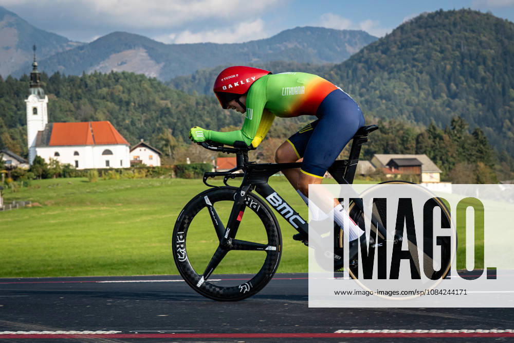 MIKUTYTÄ– AugustÄ—: UEC Road cycling, Rad, Radsport, Strasse European Championships - Ljubljana 2026 MIKUTYTÄ– AugustÄ— ( LTU ) Lithuania Querformat - quer - horizontal - Landscape - Event Veranstaltung: UEC Road Cycling European Championships 2026 Ljubljana - Category Kategorie: Cycling - Road Cycling European Championships - Individual Time Trail Junior Women U19 - Location Ort: Europe Slovenia - Sencur - Å enÄur - Discipline: Individual Time Trail ( ITT ) - Distance: 22 km - Date Datum: 07.10.2026 Wednesday Day 5 -