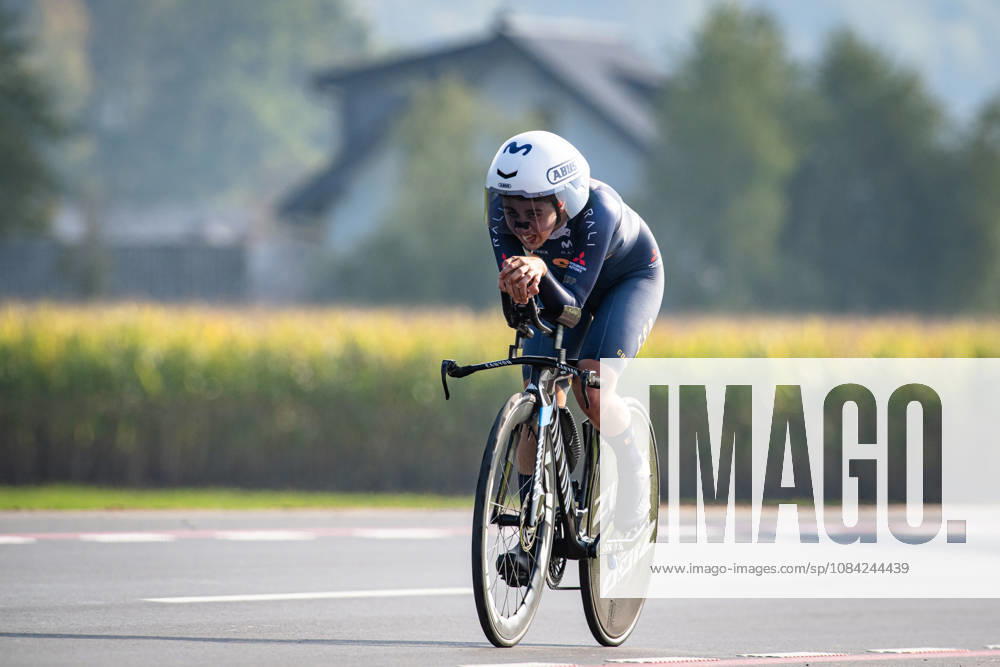 NEIRA DOMINGUEZ Alejandra: UEC Road cycling, Rad, Radsport, Strasse European Championships - Ljubljana 2026 NEIRA DOMINGUEZ Alejandra ( ESP ) Spain Querformat - quer - horizontal - Landscape - Event Veranstaltung: UEC Road Cycling European Championships 2026 Ljubljana - Category Kategorie: Cycling - Road Cycling European Championships - Individual Time Trail Junior Women U19 - Location Ort: Europe Slovenia - Sencur - Å enÄur - Discipline: Individual Time Trail ( ITT ) - Distance: 22 km - Date Datum: 07.10.2026 Wednesday Day 5 -