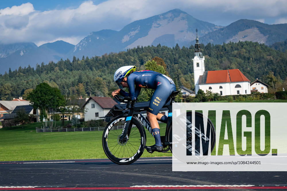 NEIRA DOMINGUEZ Alejandra: UEC Road cycling, Rad, Radsport, Strasse European Championships - Ljubljana 2026 NEIRA DOMINGUEZ Alejandra ( ESP ) Spain Querformat - quer - horizontal - Landscape - Event Veranstaltung: UEC Road Cycling European Championships 2026 Ljubljana - Category Kategorie: Cycling - Road Cycling European Championships - Individual Time Trail Junior Women U19 - Location Ort: Europe Slovenia - Sencur - Å enÄur - Discipline: Individual Time Trail ( ITT ) - Distance: 22 km - Date Datum: 07.10.2026 Wednesday Day 5 -