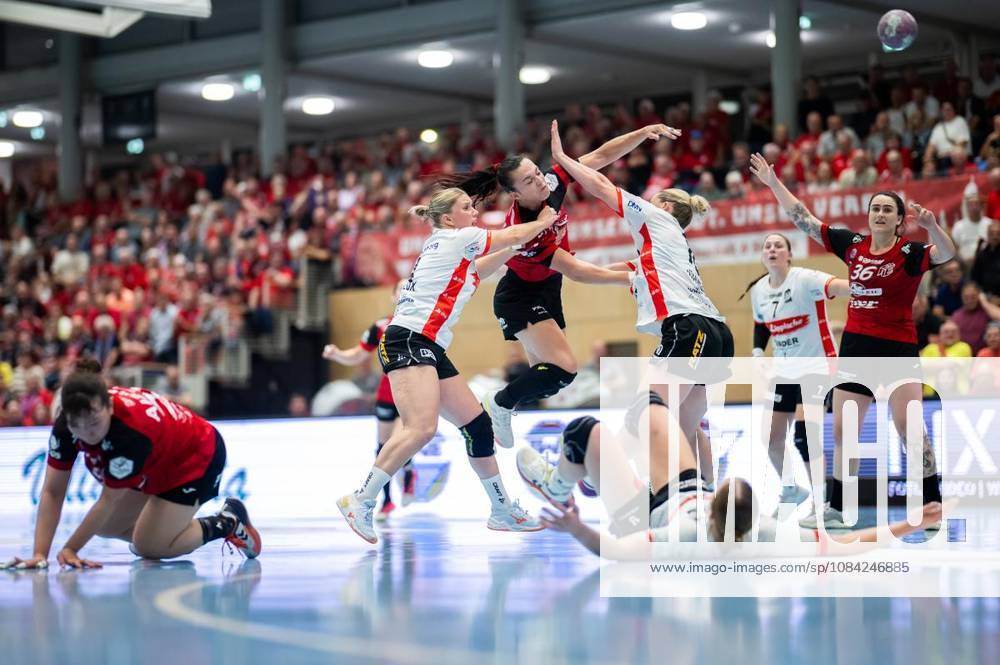 Handball Frauen 1. Bundesliga Frauen Saison 2026-2027 Salzhalle 5. Spieltag Thüringer HC - HSG Blomberg-Lippe im Foto: Jana Scheib 20 (Thüringer HC) ( Deutschland Thueringen Bad Langensalza