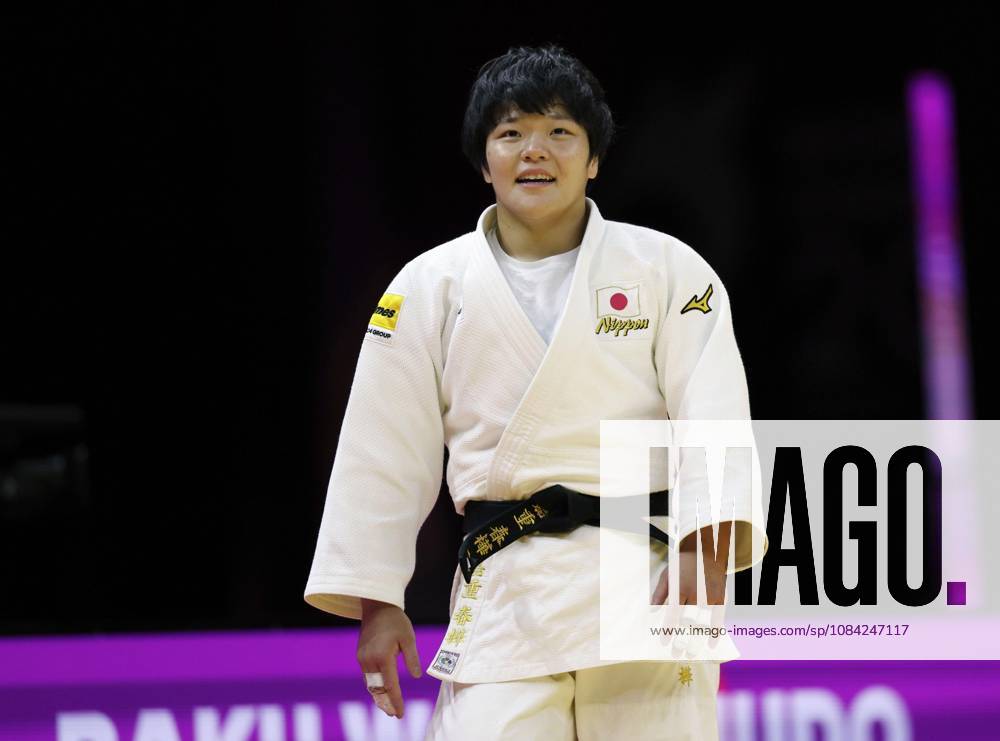Judo: World championships Haruka Kaju of Japan is pictured after beating Kerem Primo of Israel in the women s 63-kilogram final at the judo world championships in Baku, Azerbaijan, on Oct. 7, 2026. A14AA0005630396P