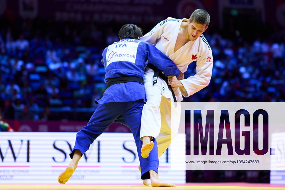 Gauthier Drapeau Francois (CAN), OCTOBER 7, 2026 -Judo : World Judo Championships BAKU2026 Mens -81kg 2nd Round match at National Gymnastics Arena in Baku, Azerbaijan. Noxthirdxpartyxsales aflo_354044838 KenxAsakurax