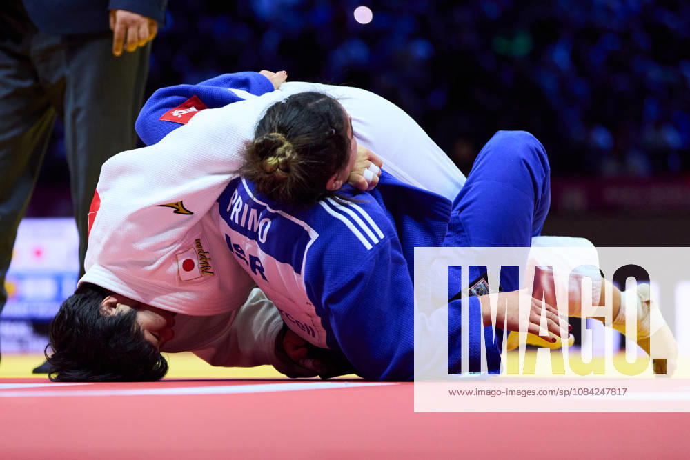 (L-R) Haruka Kaju (JPN), Primo Kerem (ISR), OCTOBER 7, 2026 - Judo : World Judo Championships BAKU2026 Women s -63kgFinal match at National Gymnastics Arena in Baku, Azerbaijan. Noxthirdxpartyxsales aflo_354070341 KenxAsakurax
