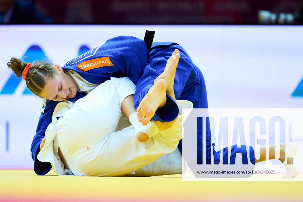 (Top-Bottom) Van Lieshout Joanne (NED), Lkhagvatogoo Enkhriilen (MGL), OCTOBER 7, 2026 - Judo : World Judo Championships BAKU2026 Women s -63kg3rd place match at National Gymnastics Arena in Baku, Azerbaijan. Noxthirdxpartyxsales aflo_354113110 KenxAsakurax