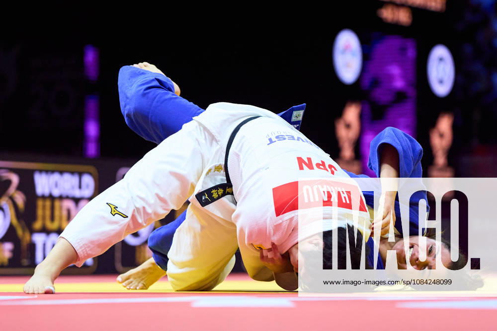 (L-R) Haruka Kaju (JPN), Primo Kerem (ISR), OCTOBER 7, 2026 - Judo : World Judo Championships BAKU2026 Women s -63kgFinal match at National Gymnastics Arena in Baku, Azerbaijan. Noxthirdxpartyxsales aflo_354113128 KenxAsakurax