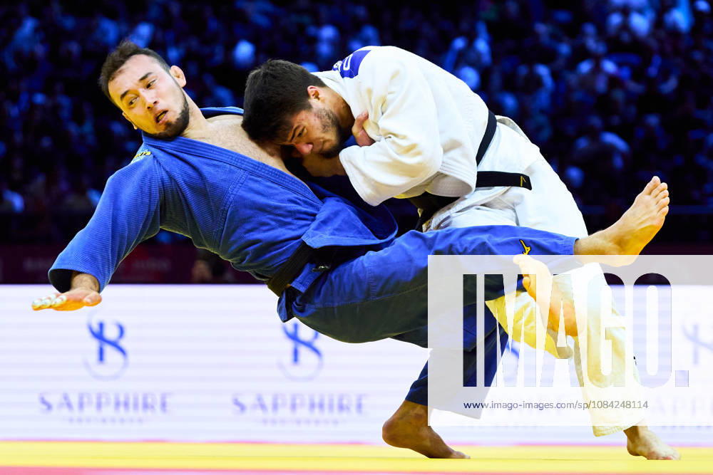 (L-R) Zhubanazar Abylaikhan (KAZ), Rajabli Omar (AZE), OCTOBER 7, 2026 - Judo : World Judo Championships BAKU2026 Mens -81kg 3rd place match at National Gymnastics Arena in Baku, Azerbaijan. Noxthirdxpartyxsales aflo_354113149 KenxAsakurax