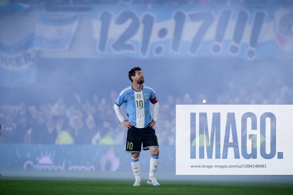 Argentina s soccer superstar their GOAT: LIONEL ANDRES Leo MESSI, 39, hands on hips as during the his last match in front of giant banner saying 121:17!!! in background. Which primarily relates to the 121 overall rated Lionel Messi player card in EA Sports FC Mobile or the viral 121:17 references tied to recent Argentina and River Plate football banter. The 121 OVR Lionel Messi special item (such as Summer Stars or Team of the Tournament variants) is widely regarded as one of the best right-winger (RW) or central attacking midfielder (CAM) options in the game. Messi 10, Forward, Argentina s national team, Nationalteam for 21 years, from August 17, 2005, to October 6, 2026. Messi is still captain of the Major League Soccer MLS, Fussball Herren, USA club Inter Miami CF. Widely regarded as one of the G.O.A.T. greatest players of all-time. Messi holds major international and club records, finishing his Argentina national team career with 126 goals in 208 appearances. International Records (Argentina) Most appearances: 208 caps for Argentina. Most goals: 126 international goals (Argentina s all-time top scorer). World Cup appearances: 34 matches across six World Cups (2006 2026) an all-time record. World Cup goals: 21 goals scored in World Cup tournaments. World Cup wins: 23 matches won at the World Cup (most by any player). World Cup assists: 12 assists. World Cup finals: Only player to start three World Cup finals (2014, 2022, 2026). CONMEBOL qualifiers: 36 goals in 72 South American qualifying matches (all-time leader). Major tournament goals: 35 goals in major international tournaments. Trophies with Argentina: 2022 FIFA World Cup, WM, Weltmeisterschaft, Fussball winner, the 2021 and 2024 Copa Amà rica, and 2008 Olympic gold. Soccer 2026: Argentina 3:0 Benin: Messi Last Tango - ZUMAs197 20261006_aaa_t163_132