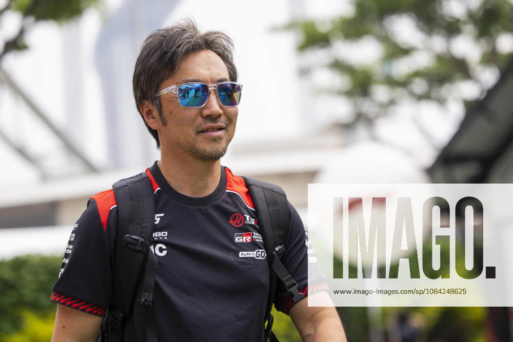 F1 - SINGAPORE GRAND PRIX 2026 KOMATSU Ayao (jpn), Team Principal of TGR Haas F1 Team, portrait during the 2026 Formula 1 Singapore Grand Prix, 17th round of the 2026 Formula One World Championship, WM, Weltmeisterschaft from October 9 to 11, 2026 on the Marina Bay Street Circuit, in Singapore, Singapore - SingaporeSingapore