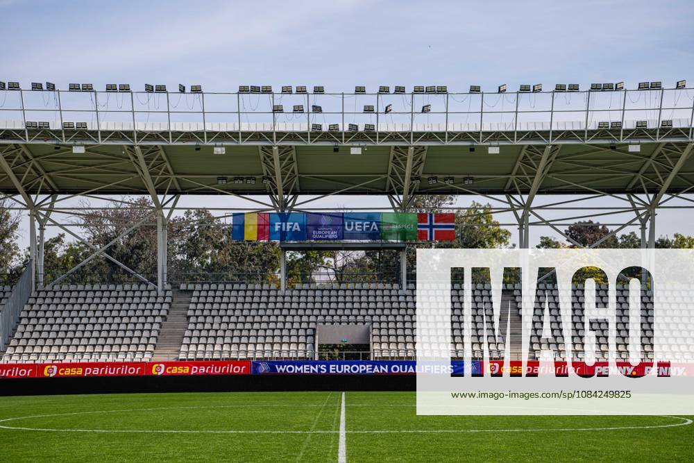 Arcul de Triumf Stadium during a training session on October 8, 2026 in Bucharest. Photo: Marius Simensen BILDBYRAN Cop 238 bbeng dam fifa women s world cup qualifier football fotball fotboll norge norway practice soccer training trening träning